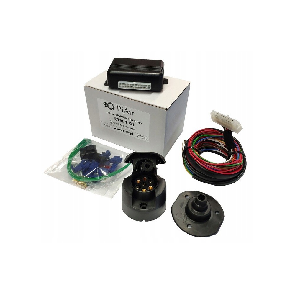 Uniwersalny Moduł haka holowniczego 7pin KOMPLET PiAir ETK 7.01