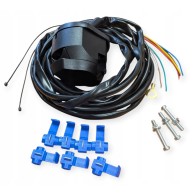 Uniwersalna Wiązka Elektryczna haka holowniczego 2m Gotowe gniazdo