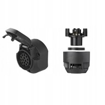 GNIAZDO PRZYCZEPY  HAKA  PLASTIKOWE 13 PIN 12V