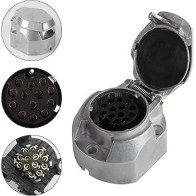 GNIAZDO PRZYCZEPY  HAKA  ALUMINIOWE 13 PIN 13/12V