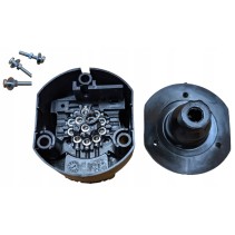 NIKLOWANE Gniazdo haka holowniczego 13pin uszczelka śruby KPL