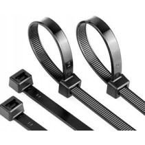 OPASKA KABLOWA 100mm/2,5mm czarna - 100 szt.