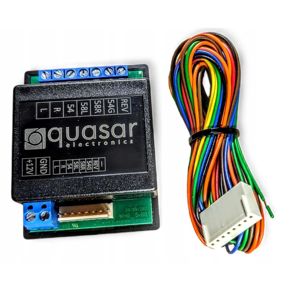 Wiązka z modułem elektronicznym do haka holowniczego