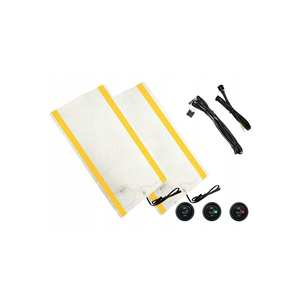 KOMPLET MAT GRZEWCZYCH POD TAPICERKĘ NA JEDEN FOTEL