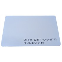 Karta Dualna Mifare 13.56 MHz + Unique 125 kHz numerowana