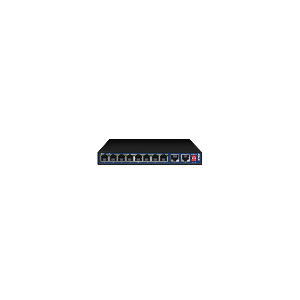 SWITCH PoE VSS W08POE2G 8*FE+2GE