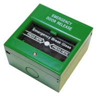 Przycisk PW-GREEN-G BREAKGLASS