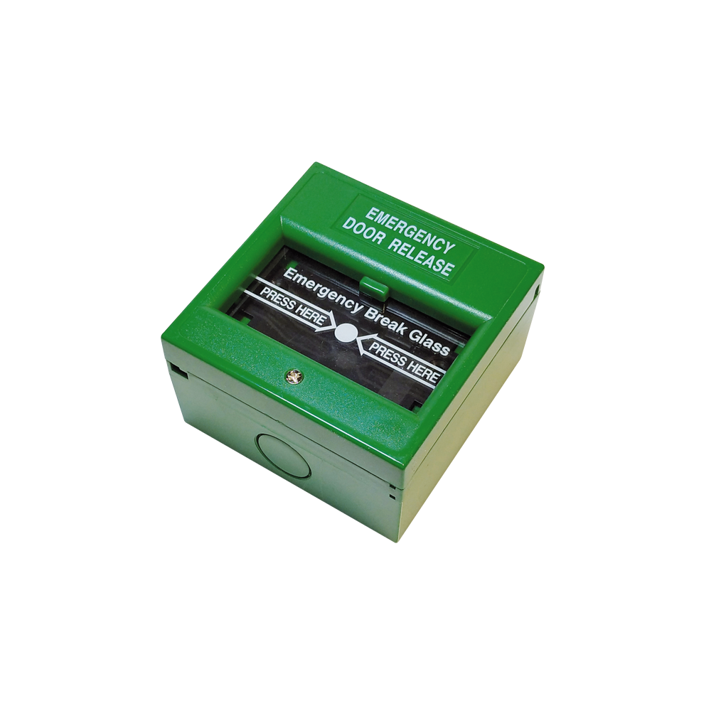 Przycisk PW-GREEN-G BREAKGLASS